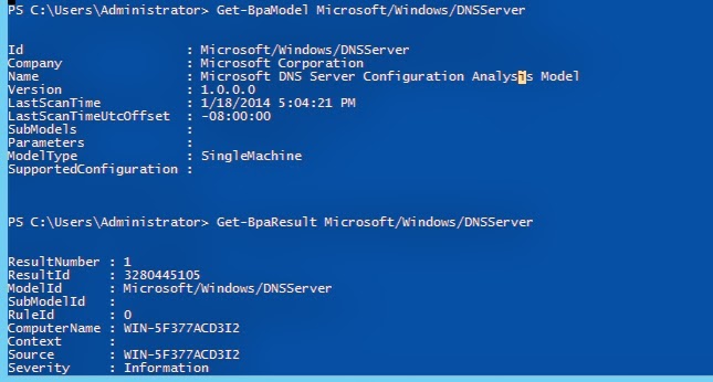 التعرف على برنامج Best Practice Analyzer في نظام Windows Server 2012