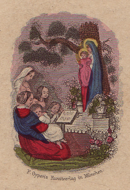 Holy Cards for Children: Blessed Mother