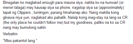 "Miss pakantot lang." Woman Can't Believe This Was Happened To Her in A Mall "Miss pakantot lang." Woman Can't Believe This Was Happened To Her in A Mall