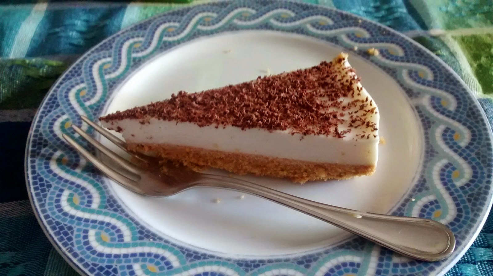 Casalinga artigiana Cheesecake allo yogurt con ricotta