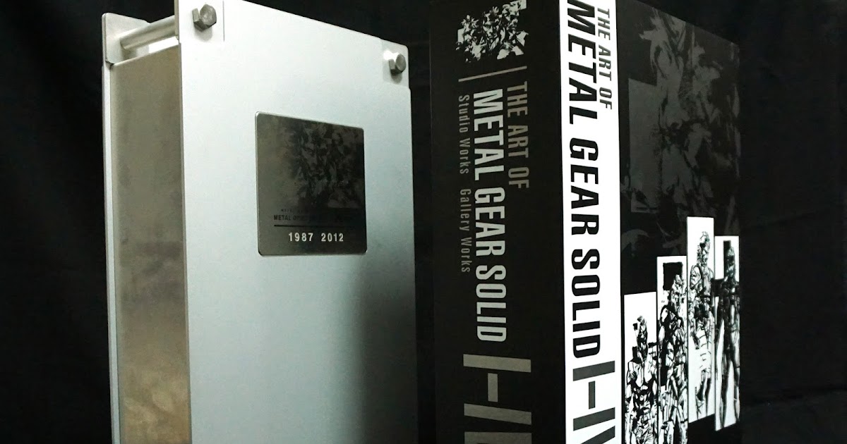ART書櫃Book Review: The Art of Metal Gear Solid I-IV Studio Works