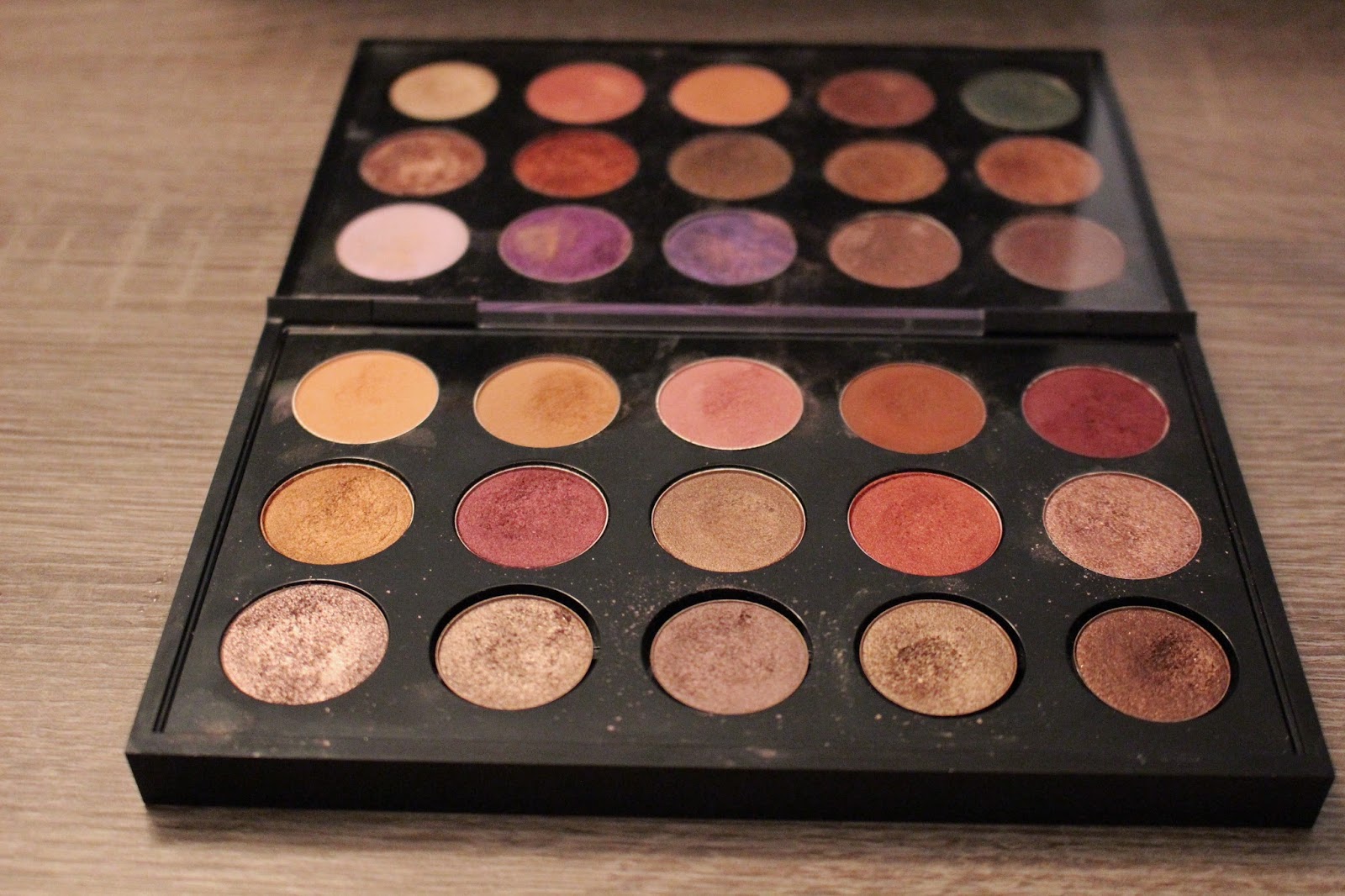 AntiHaul Blog One Week, One Palette Custom MAC, Makeup Geek, Make Up