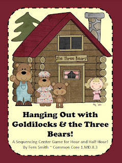 Hanging Out with Goldilocks & the Three Bears Center Game 