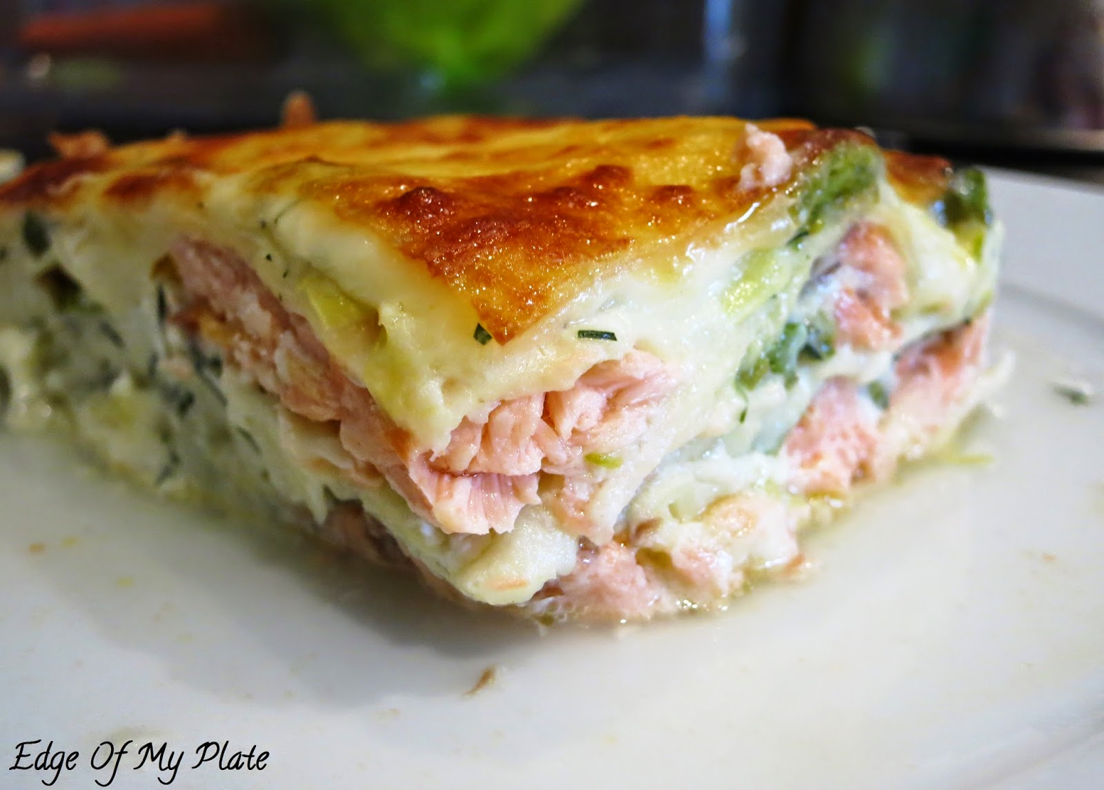 The dill gives the bechamel sauce an interesting twist which goes