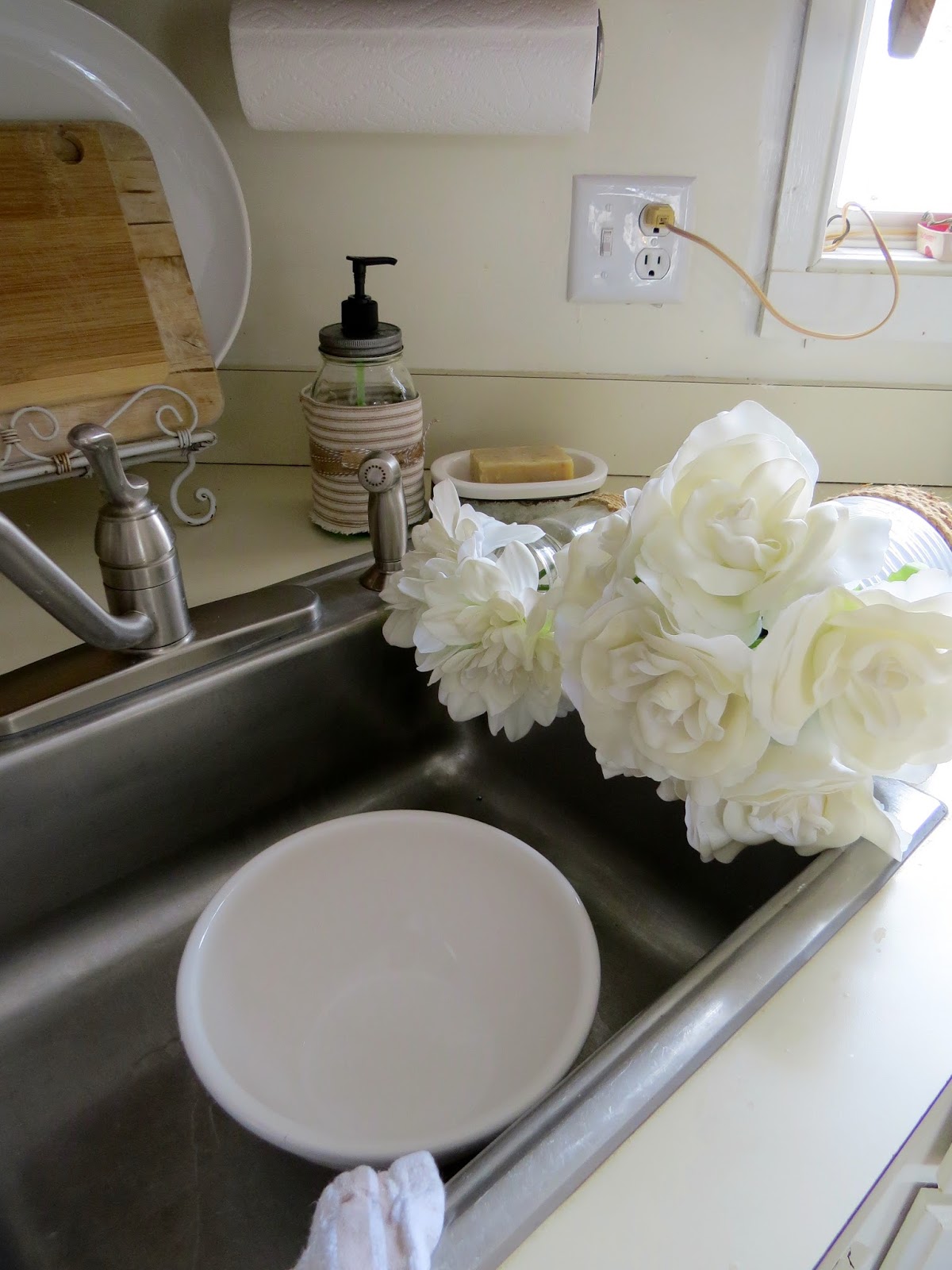The Long Awaited Home Cleaning Faux Flowers