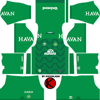 Chapecoense 2017/18 - Dream League Soccer Kits