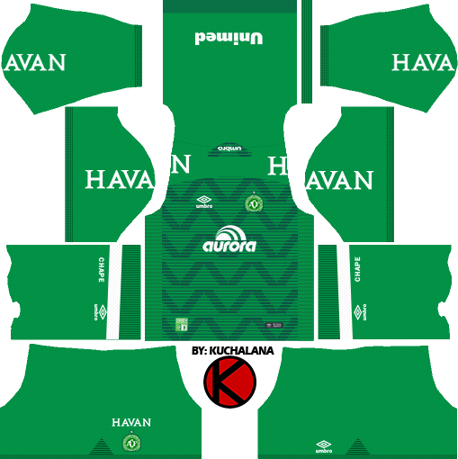 Chapecoense 2017/18 - Dream League Soccer Kits