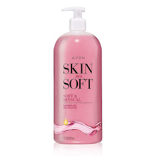 avon skin so soft soft and sensual shower gel