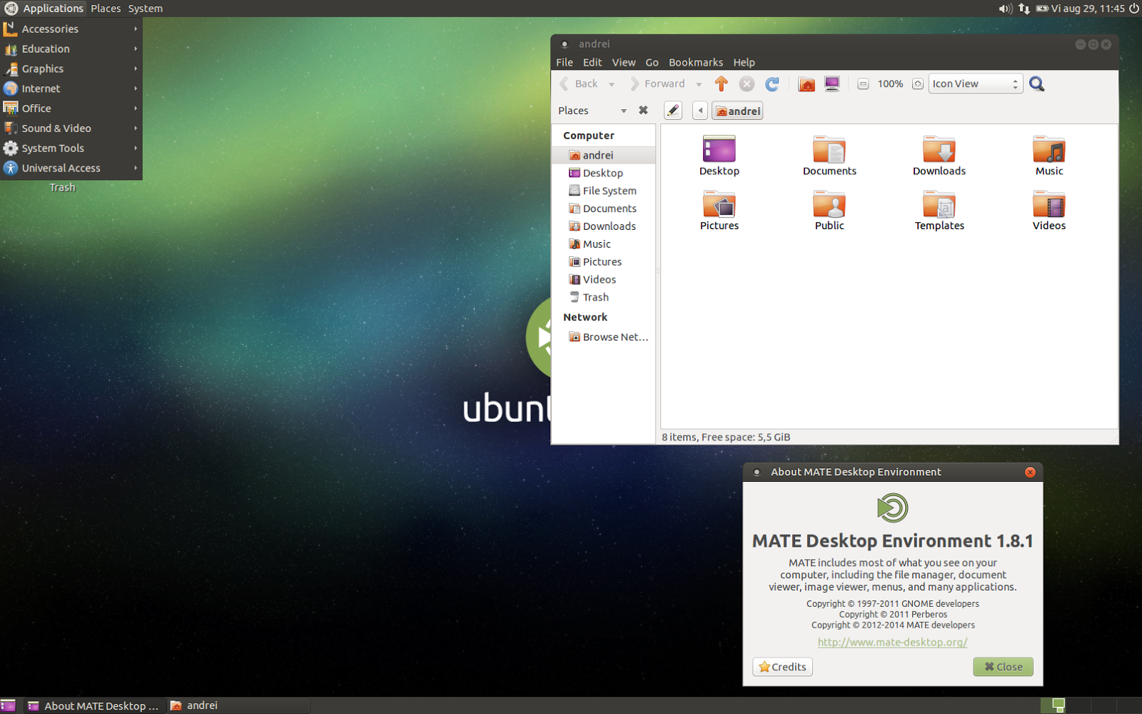 ubuntu mate lightweight linux distro