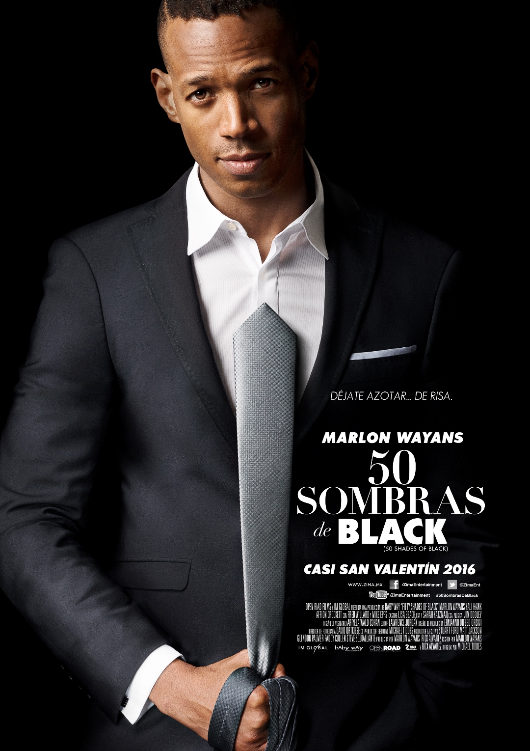 Posters película 50 sombras de black.