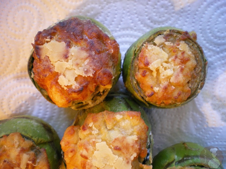 Sellado de las alcachofas