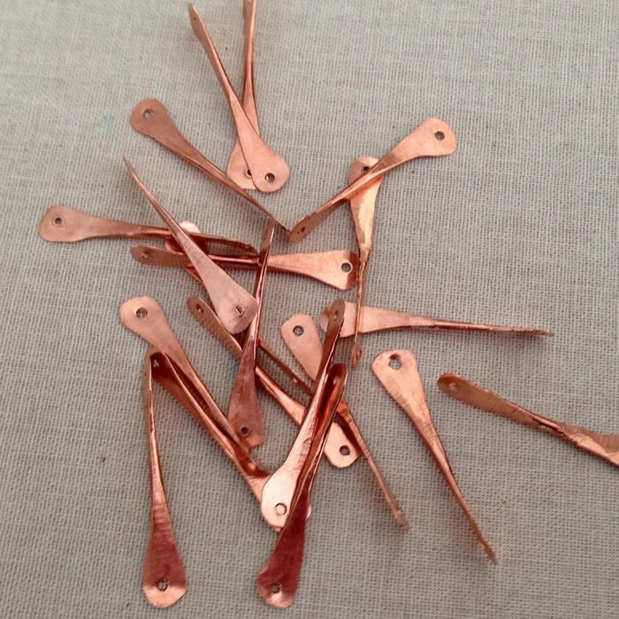 Tumbled Hammered Wire Sticks for Jewelry: Lisa Yang's Jewelry Blog