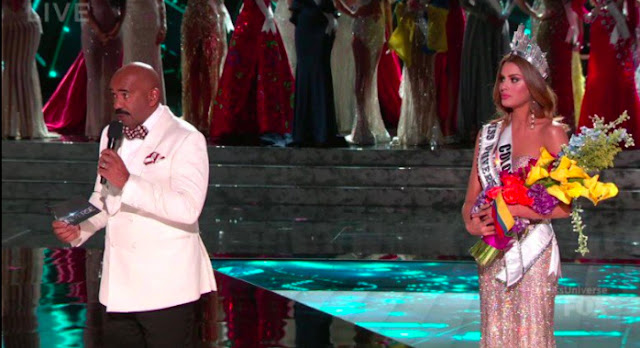 Steve Harvey crowned the wrong girl at the Miss Universe pageant