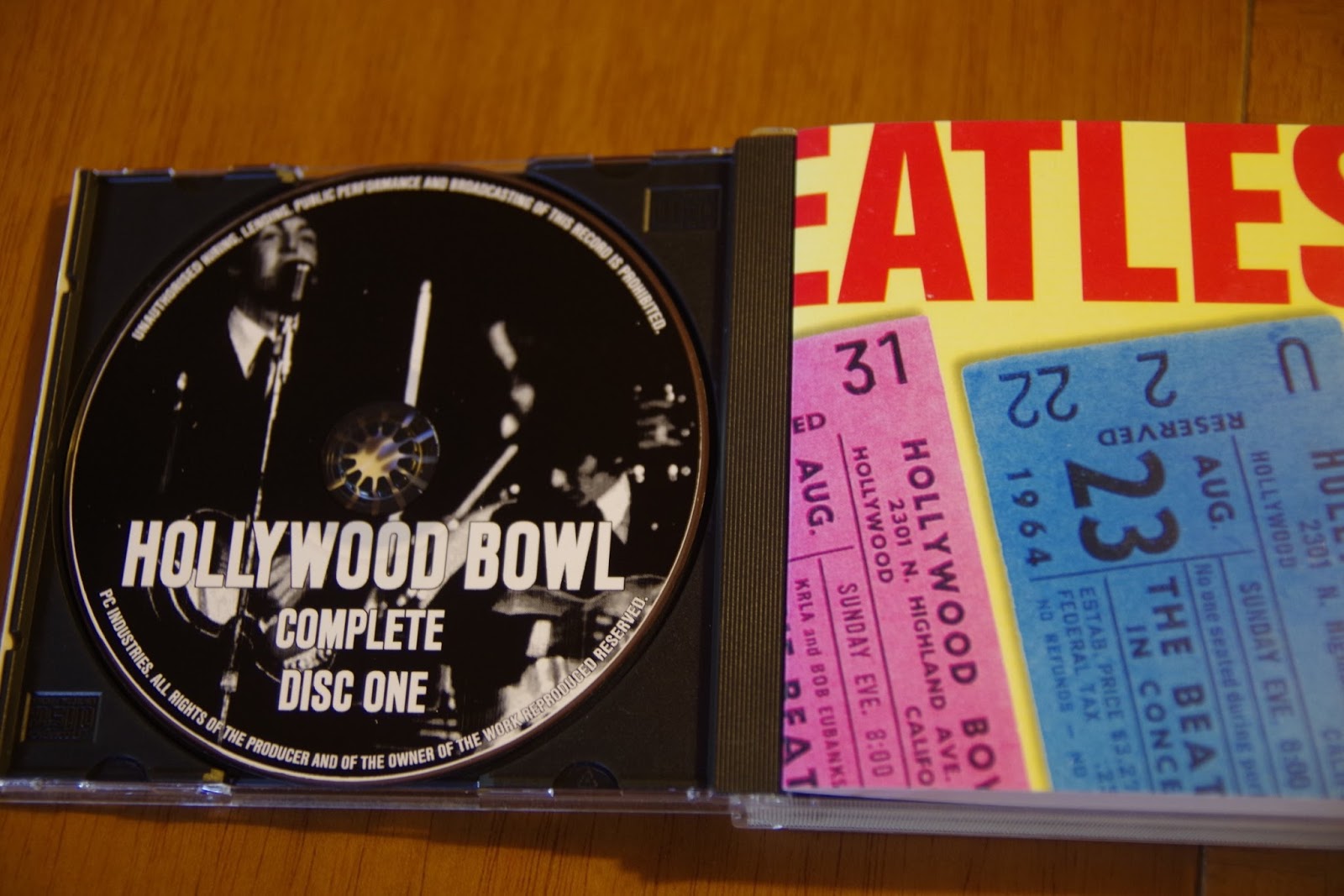 K1’s Blog THE BEATLES / LIVE AT THE HOLLYWOOD BOWL livedoor Blog（ブログ）