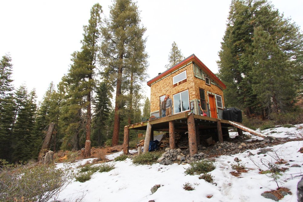 TINY HOUSE TOWN OffGrid Tiny House in Tahoe, California