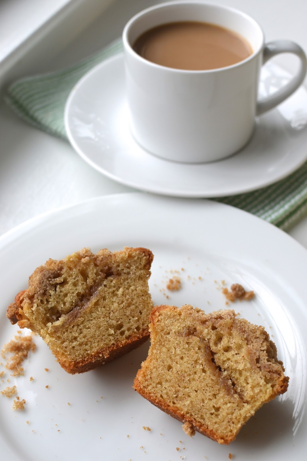 Playing with Flour Small batch coffee cake muffins (and other things)