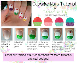 nails cupcake nail short easy tutorial nailed nz pretty tutorials step cupcakes nagels cuteness lots much really tutoriels fun creatief