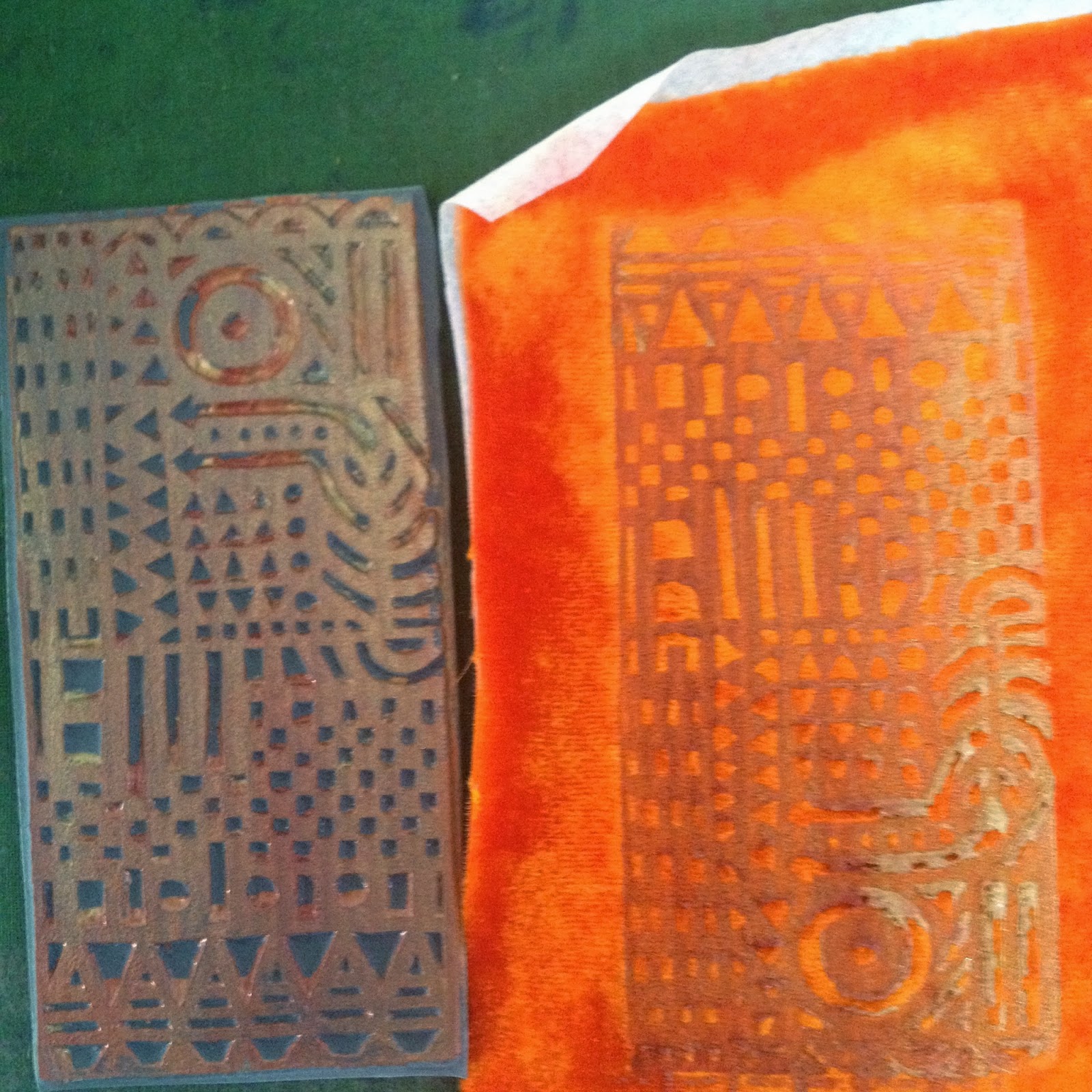 Dyed and Gone to Heaven Velvet Embossing