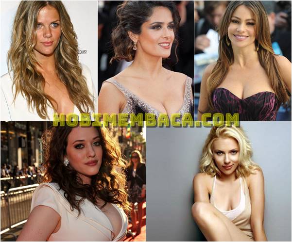 5 Artis Hollywood Yang Punya Payudara Seksi dan Besar