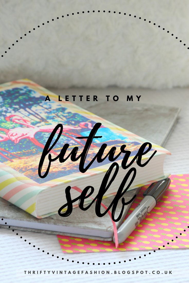 A Letter To My Future Self blogging teenager notebook 