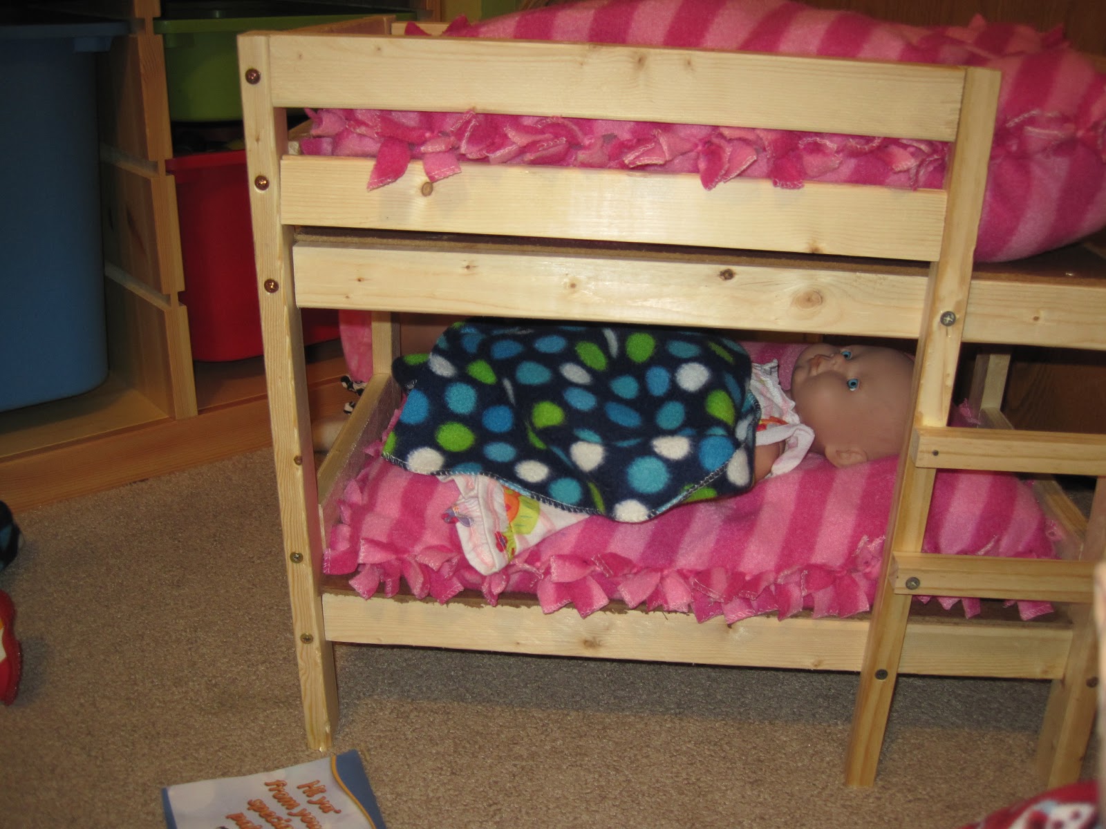 AtwoodFamily of FIVE American Girl Doll Bunk Beds
