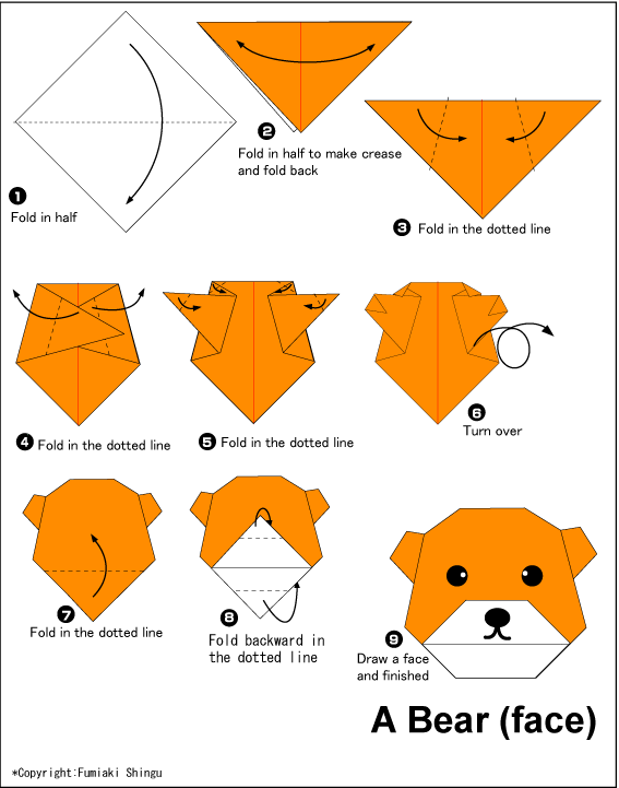 The82u Cara Membuat Origami  Bentuk Hewan 