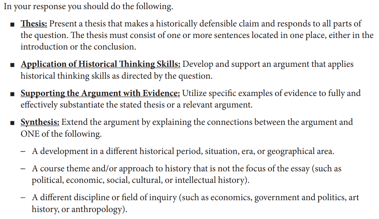 Apush leq outline image