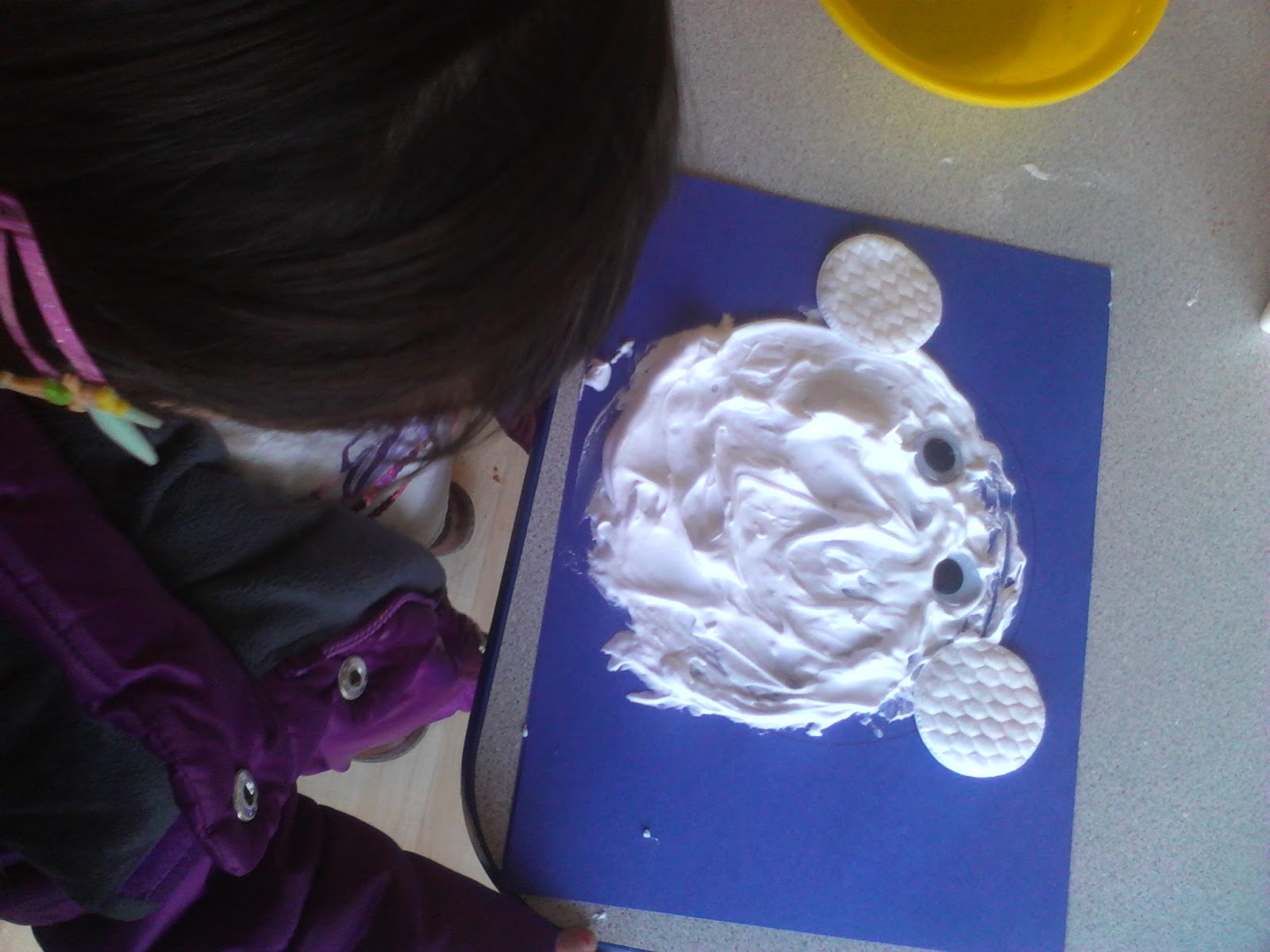 Preschool: Polar bear craft