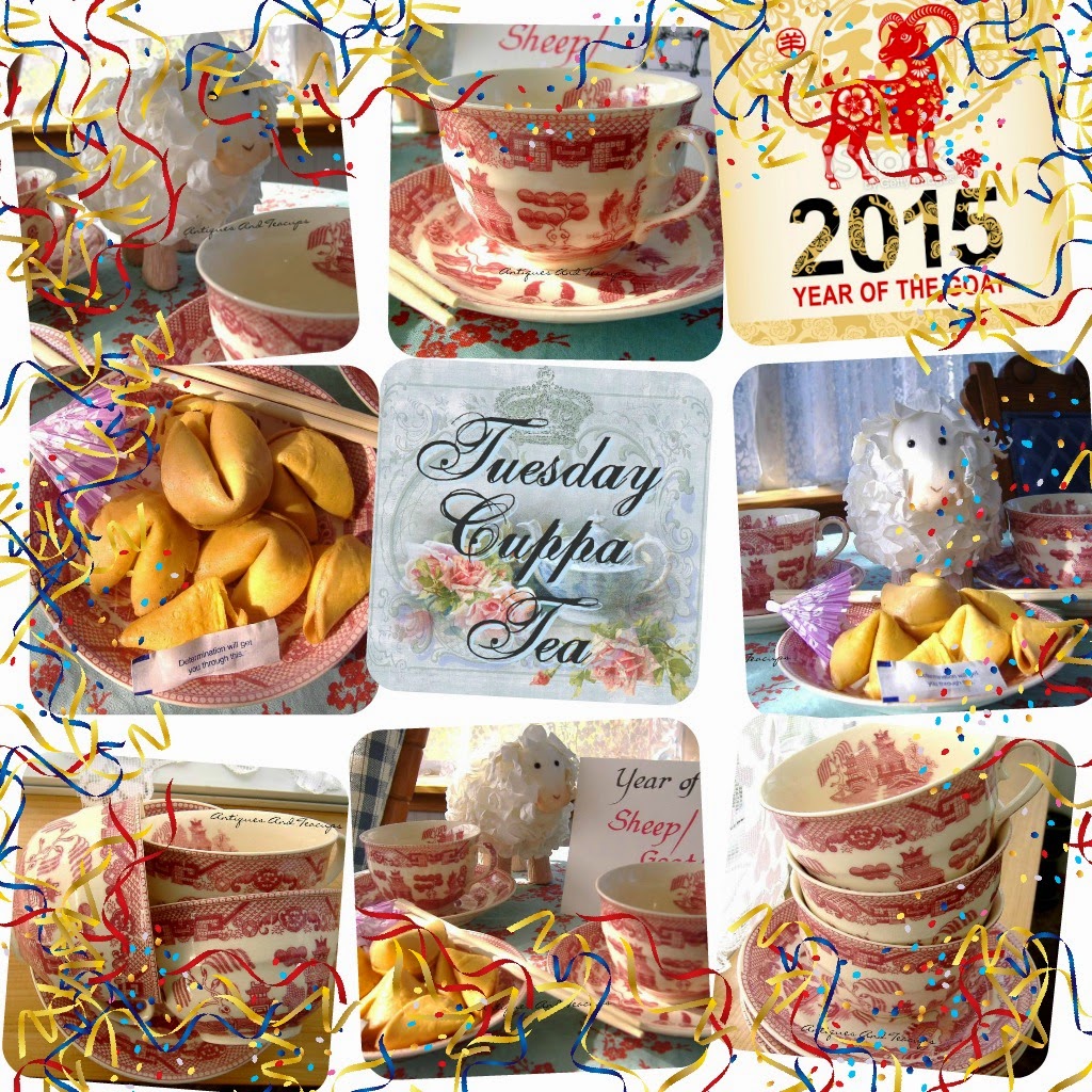 Antiques And Teacups Tuesday Cuppa Tea, Chinese New Year, Red Willow