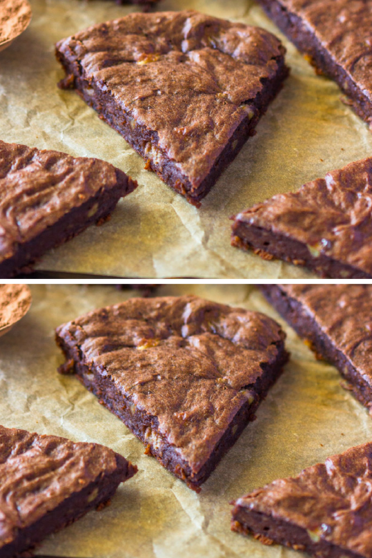 4 Ingredient Fudge Protein Brownies Recipe (Vegan, Glutenfree, Paleo