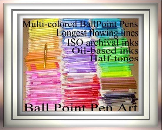 Jerry Stith's ballpoint pen collection & refills