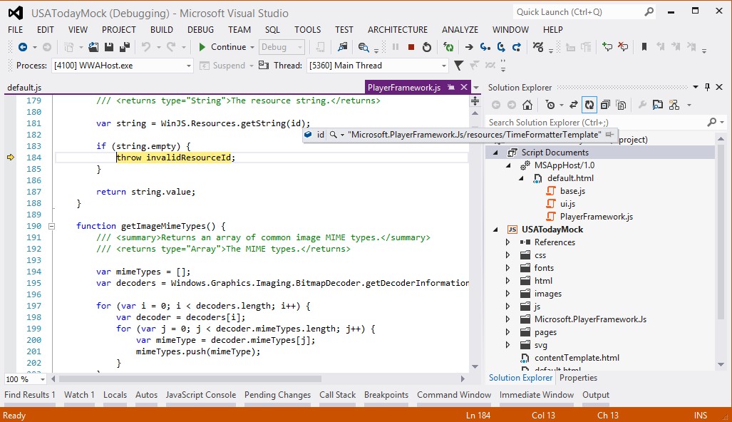 Dev Bytes: An Exercise of Reverse Engineering Windows 8 JavaScript/HTML App