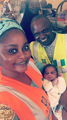 1 Photos: NEMA welcomes beautiful baby boy at Malkohi IDP camp, Yola
