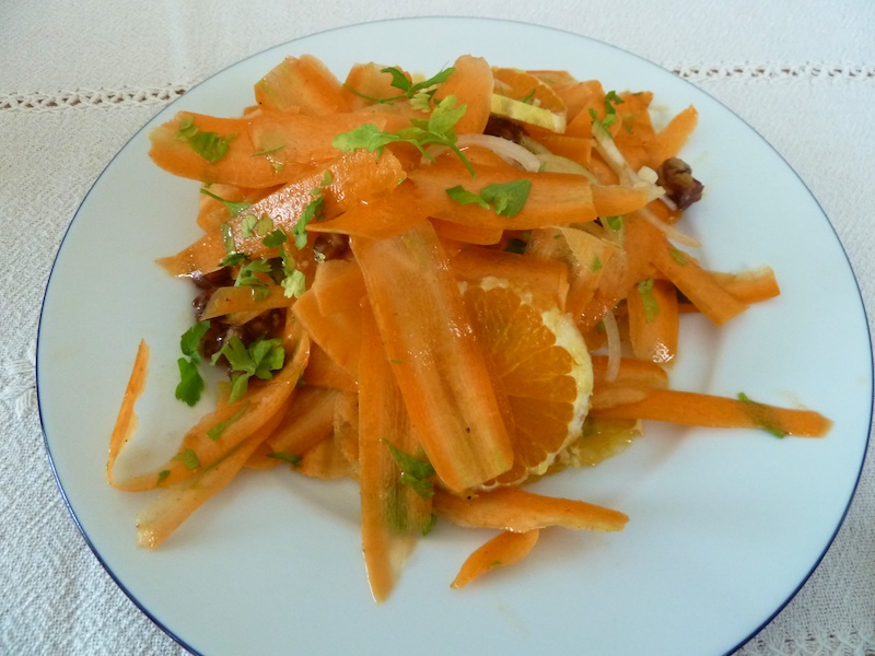 Prostmahlzeit: Marokkanischer Karottensalat