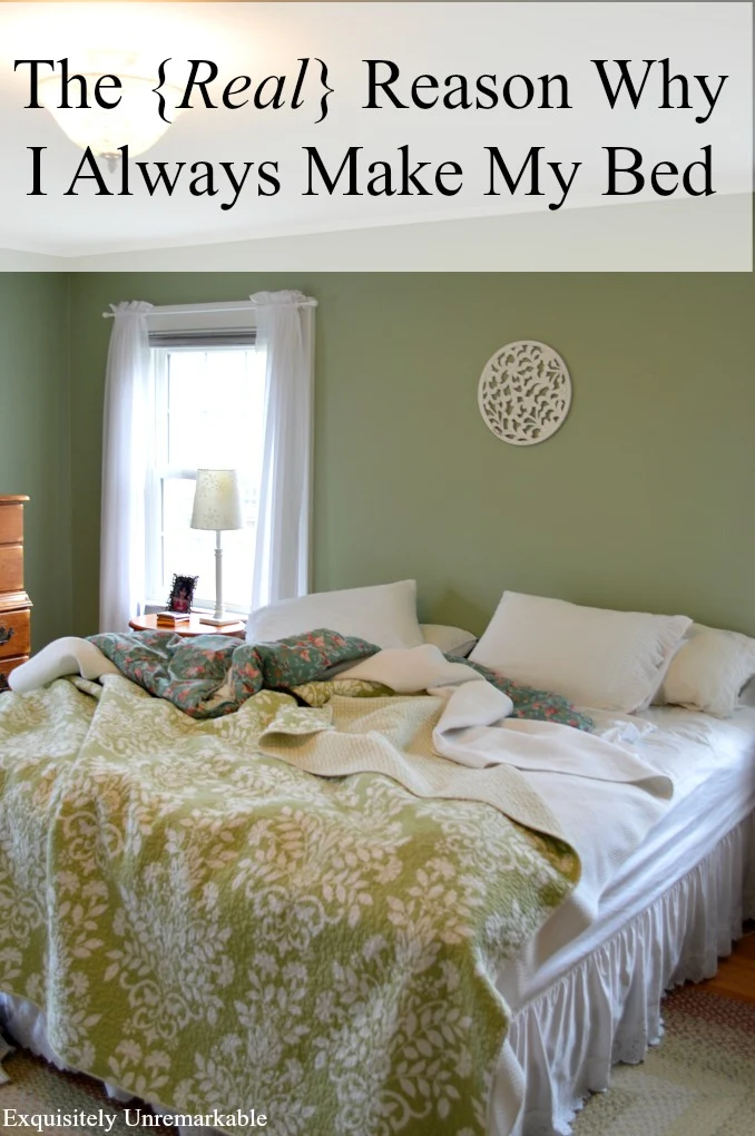 Why you should make your bed every day