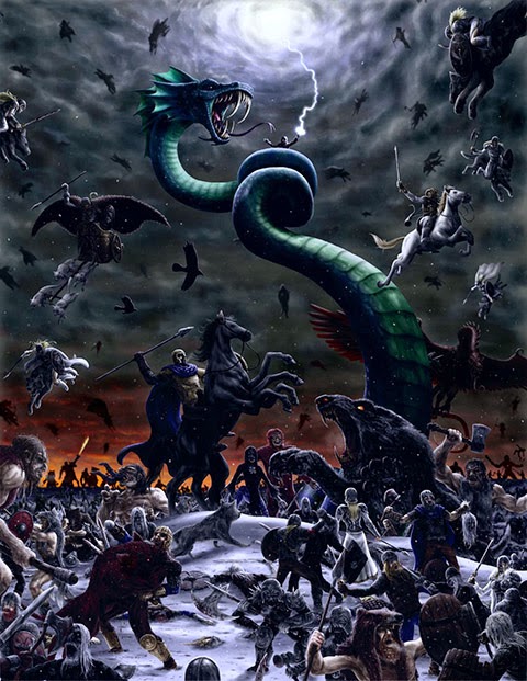 criação e fim do mundo, mitologia nórdica, asgard