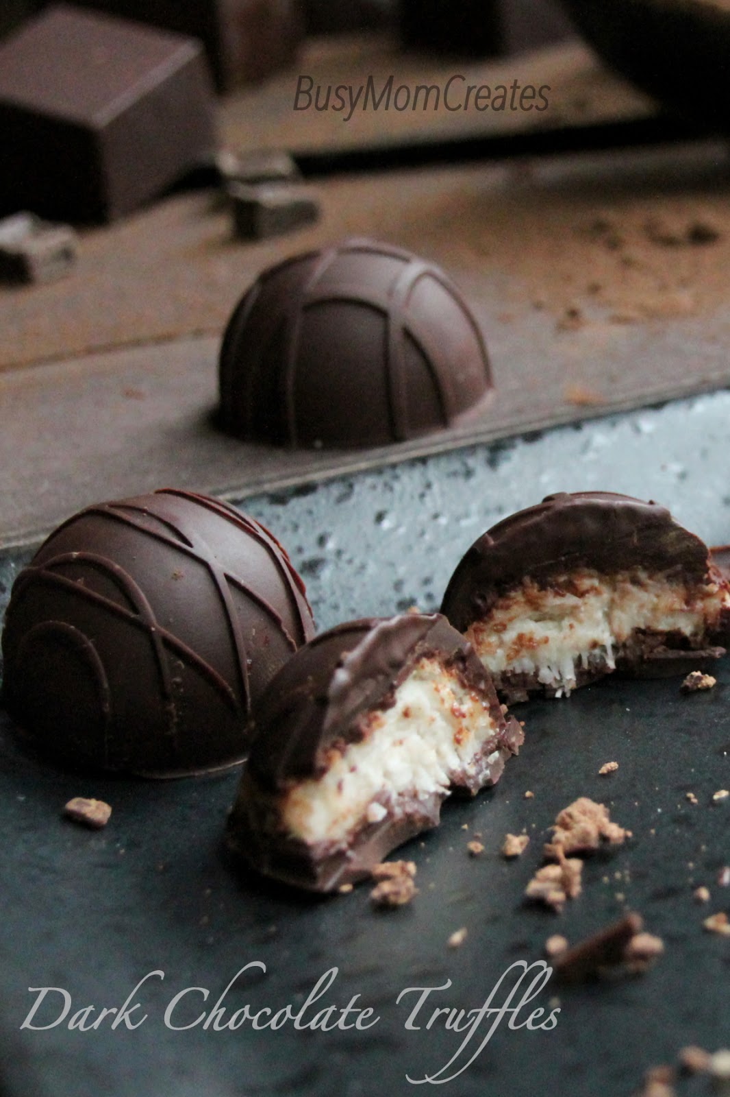 Dark Chocolate Truffles (Vegan/ Ketogenic)