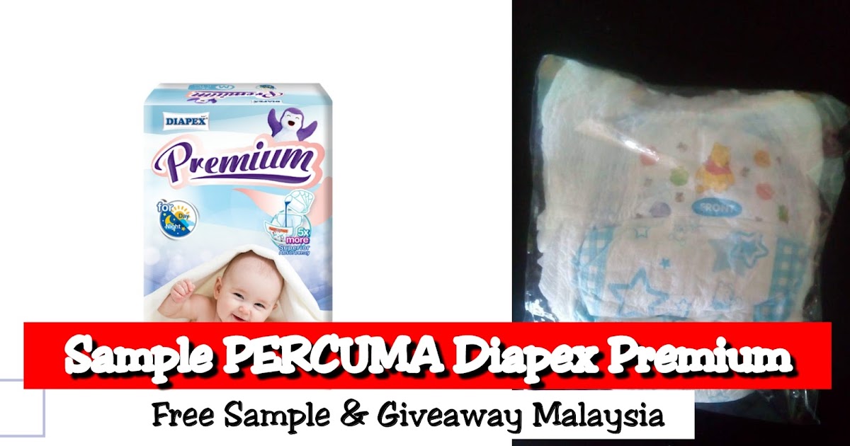 Sample PERCUMA Diapex Premium Lampin Kanak-Kanak