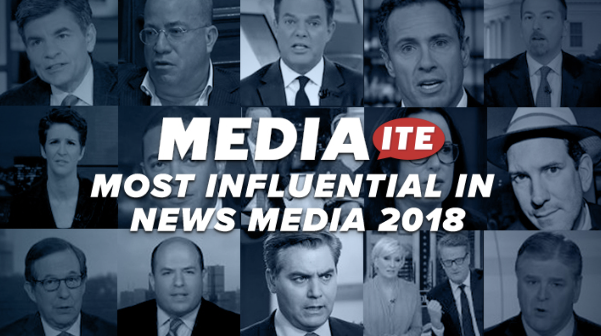 Mediaite’s Most Influential in News Media 2018 The Elder Statement
