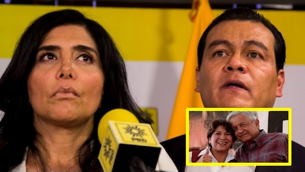 La Presidenta del PRD Alejandra Barrales llama a Delfina Gómez declinar en favor de Juan Zepeda. Con Ricardo Rocha La Presidenta del PRD Alejandra Barrales llama a Delfina Gómez declinar en favor de Juan Zepeda. Con Ricardo Rocha