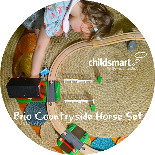 brio countryside horse set