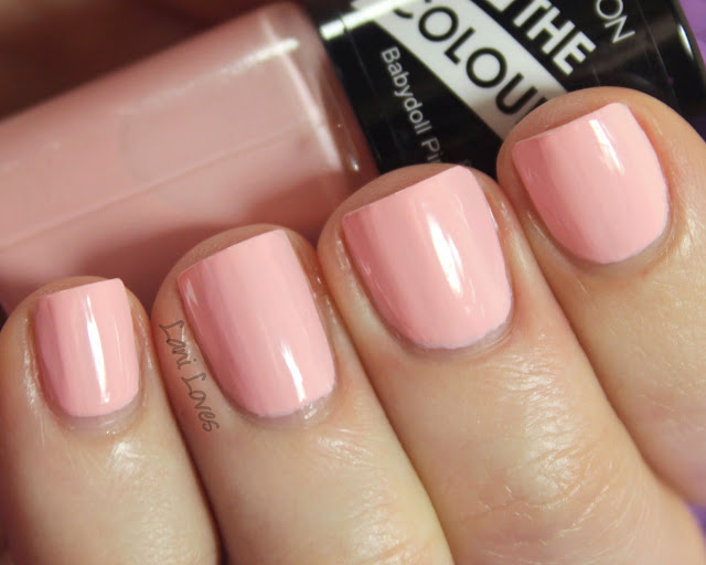 Collection Work the Colour Babydoll Pink Nail Polish Swatches & Review