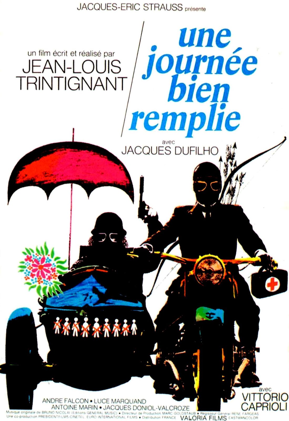 Une journée bien remplie (1972) Jean-Louis Trintignant - Une journée bien remplie