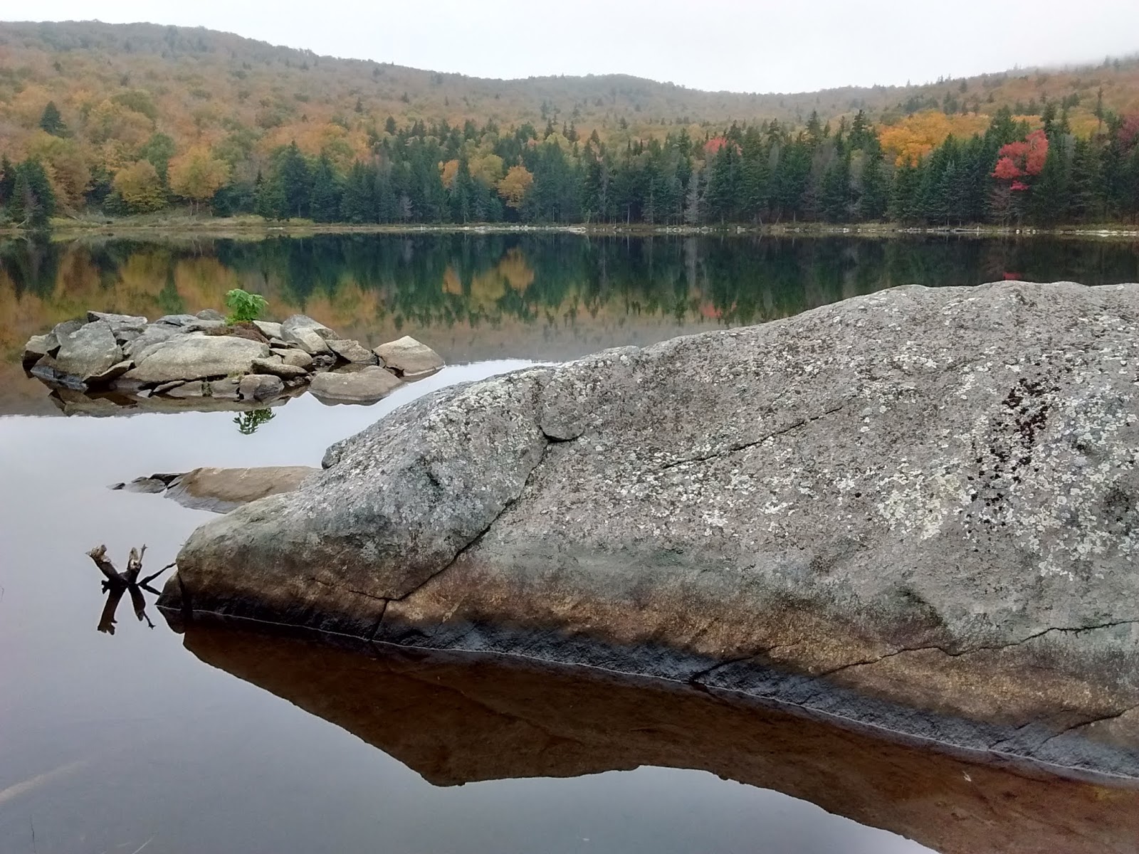 LITTLE POND & PORCUPINE LOOKOUT, Woodford VT.