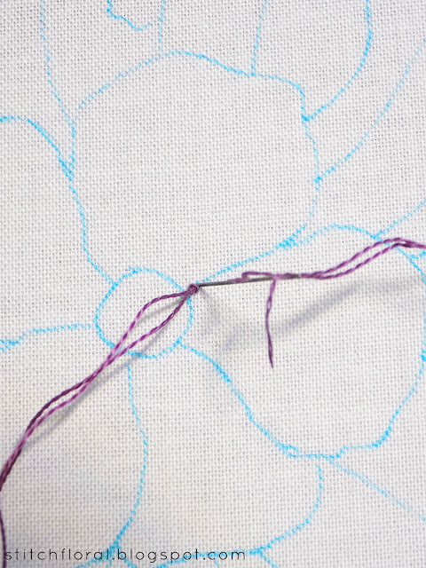 5 ways to start thread in hand embroidery