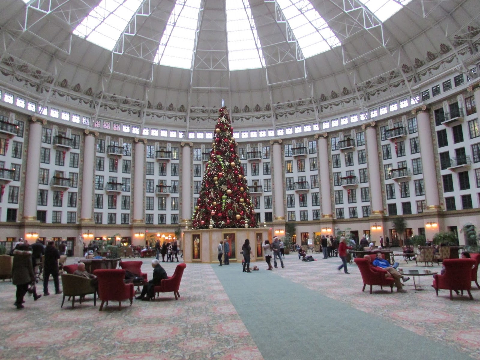 Murray & Candace's Adventures West Baden Springs Christmas Tree...