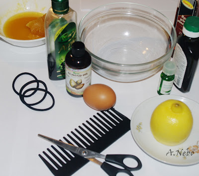 Ingredients for hair mask