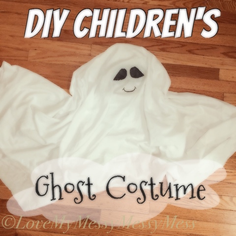 Love My Messy Messy Mess: DIY Children's Ghost Costume