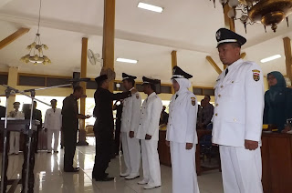 Bupati Ngawi Lantik 4 Kades Baru Periode 2014 – 21020