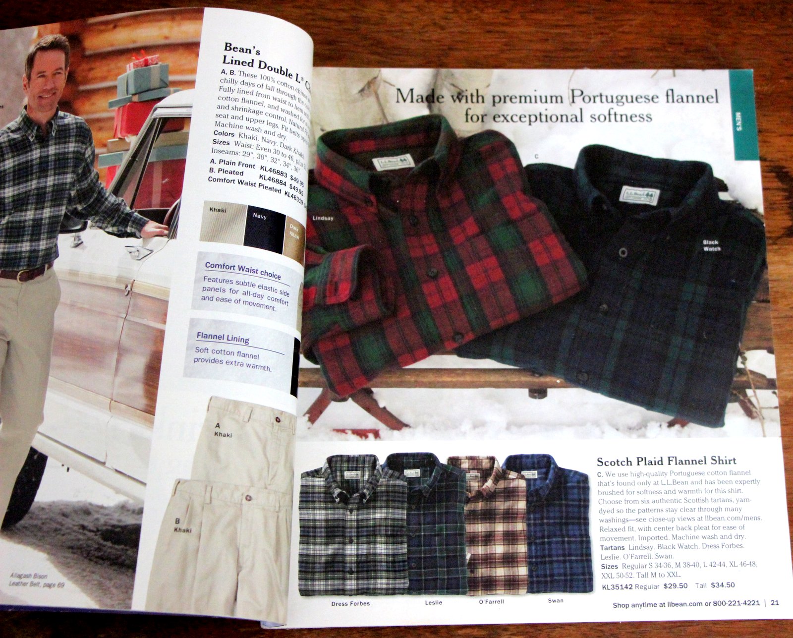 Salt Water New England: L.L. Bean Chamois Shirts and Scotch Plaid ...